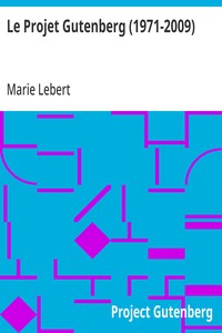 Cover of Le Projet Gutenberg (1971-2009)