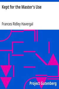 Cover of Kept for the Master's Use
