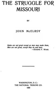 Cover of The Struggle for Missouri