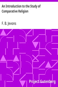 Cover of An Introduction to the Study of Comparative Religion