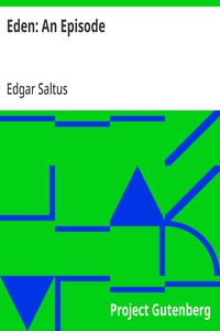 Cover of Eden: An Episode