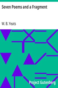 Cover of Seven Poems and a Fragment