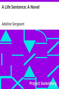 Cover of A Life Sentence: A Novel