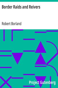Cover of Border Raids and Reivers