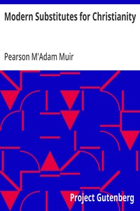 Cover of Modern Substitutes for Christianity
