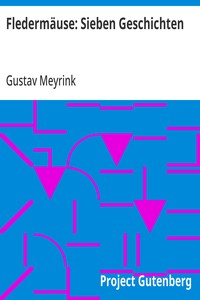 Cover of Fledermäuse: Sieben Geschichten