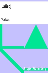 Cover of Laŭroj Kolekto de la originalaj verkoj premiitaj en la unua literatura konkurso de "La Revuo"