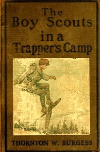 Cover of The Boy Scouts in A Trapper's Camp