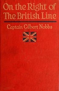 Cover of On the right of the British line
