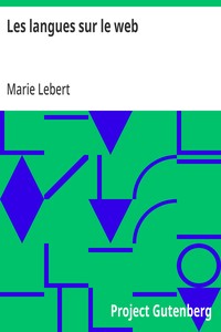 Cover of Les langues sur le web