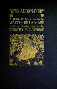 Cover of Down-adown-derry : $b a book of fairy poems