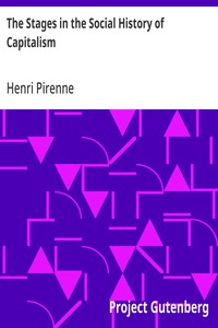 Cover of The Stages in the Social History of Capitalism