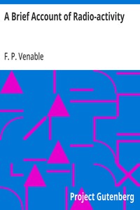 Cover of A Brief Account of Radio-activity