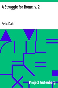 Cover of A Struggle for Rome, v. 2