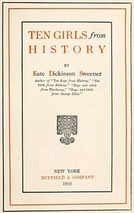 Cover of Ten Girls from History