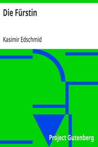 Cover of Die Fürstin