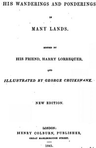 Cover of Arthur O'Leary: His Wanderings And Ponderings In Many Lands