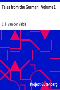 Cover of Tales from the German. Volume I.