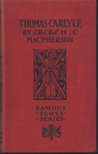 Cover of Thomas Carlyle