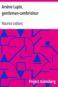 Cover of Arsène Lupin, gentleman-cambrioleur