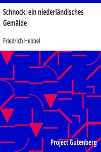 Cover of Schnock: ein niederländisches Gemälde