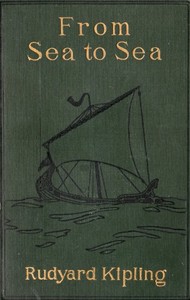 Cover of From Sea to Sea; Letters of Travel