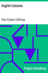 Cover of English Costume