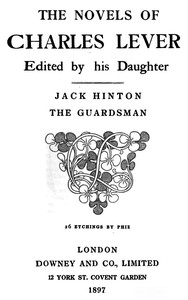 Cover of Jack Hinton: The Guardsman
