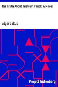 Cover of The Truth About Tristrem Varick: A Novel