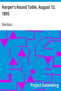 Cover of Harper's Round Table, August 13, 1895