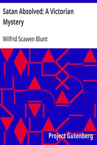 Cover of Satan Absolved: A Victorian Mystery
