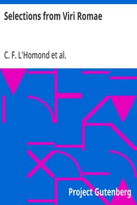 Cover of Selections from Viri Romae