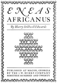 Cover of Eneas Africanus
