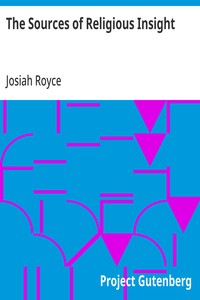 Cover of The Sources of Religious Insight