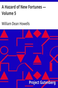 Cover of A Hazard of New Fortunes — Volume 5