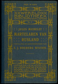 Cover of Martelaren van Rusland