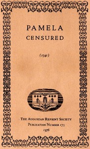 Cover of Pamela Censured