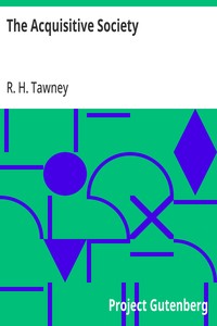 Cover of The Acquisitive Society