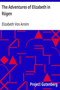 Cover of The Adventures of Elizabeth in Rügen