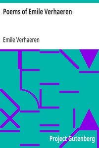 Cover of Poems of Emile Verhaeren