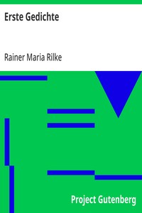 Cover of Erste Gedichte