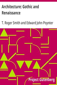 Cover of Architecture: Gothic and Renaissance