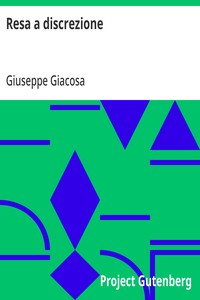 Cover of Resa a discrezione Teatro in prosa vol. II