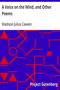 Cover of A Voice on the Wind, and Other Poems