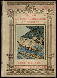 Cover of Onder de koppensnellers op Borneo