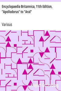 Cover of Encyclopaedia Britannica, 11th Edition, "Apollodorus" to "Aral" Volume 2, Slice 3