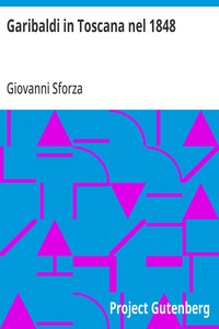 Cover of Garibaldi in Toscana nel 1848