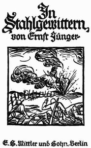 Cover of In Stahlgewittern, aus dem Tagebuch eines Stoßtruppführers