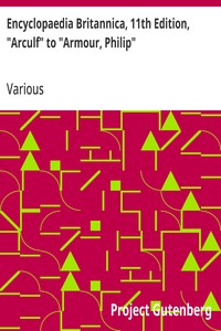 Cover of Encyclopaedia Britannica, 11th Edition, "Arculf" to "Armour, Philip" Volume 2, Slice 5
