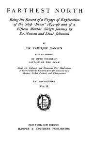 Cover of Farthest North, Vol. II Being the Record of a Voyage of Exploration of the Ship 'Fram' 1893-1896